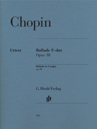 Ballade F-Dur op.38 fr Klavier