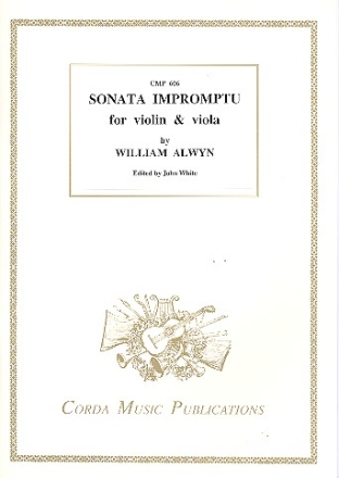 Sonata Impromptu for violin and viola score and partsa