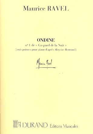 Ondine  pour piano