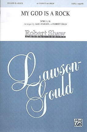 My God is a Rock for mixed chorus a cappella score