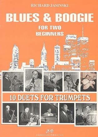 Blues and Boogie for 2 Beginners: fr 2 Trompeten Spielpartitur