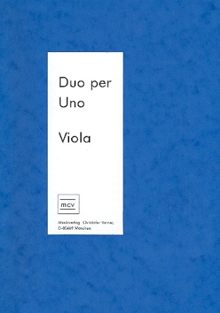 Duo per Uno (+CD) fr Viola und Klavier