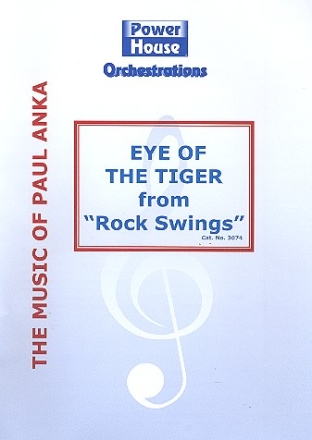 Eye of The Tiger: for voice and big band score and parts