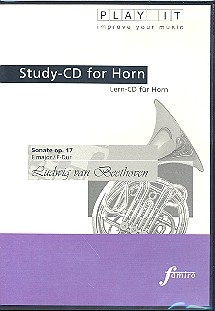Sonate F-Dur op.17 fr Horn und Klavier Playalong-CD