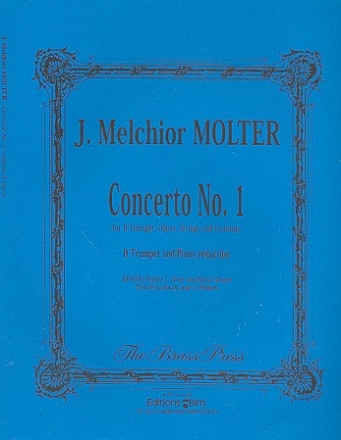 Konzert D-Dur fr Trompete und Orchester for Trompete und Klavier