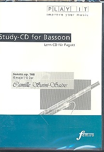 Sonate G-Dur op.168 fr Fagott und Klavier Playalong - CD