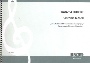 Sinfonie h-Moll in der Einrichtung fr Klavier zu 4 Hnden von 1900 