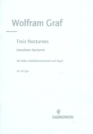 Nocturne op.158,2 fr hohes Holzblasinstrument und Orgel