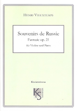 Souvenirs de Russie op.21 fr Violine und Klavier