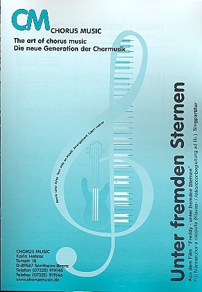 Unter fremden Sternen fr Mnnerchor und Klavier Chorpartitur