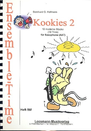 Kookies Band 2 fr 3 Saxophone (AAT) Spielpartitur
