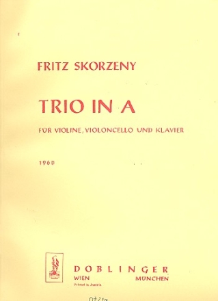 Klaviertrio A-Dur