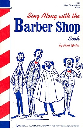 Sing along with the Barber Shop fr Mnnerchor a cappella Partitur