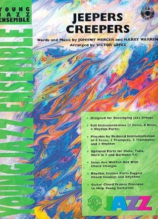 Jeepers Creepers (+CD): for jazz ensemble score and parts