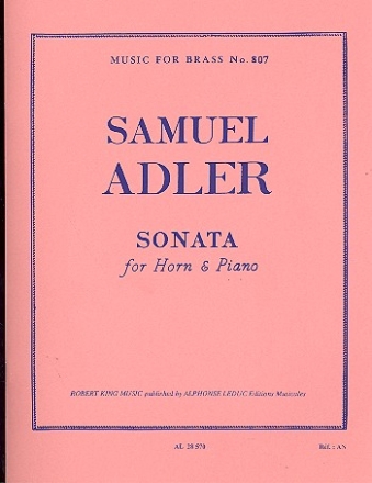 Sonata for horn and piano