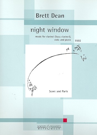 Night window for clarinet (bass clarinet), viola and piano