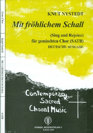 Mit frhlichem Schall fr gem Chor a cappella Partitur