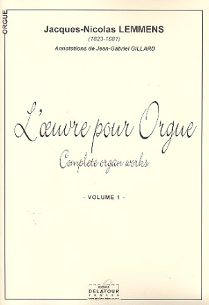 L'oeuvre pour Orgue vol.1