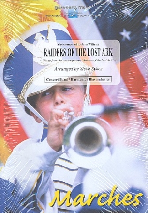 Raiders of the lost Ark: fr Blasorchester: Partitur und Stimmen