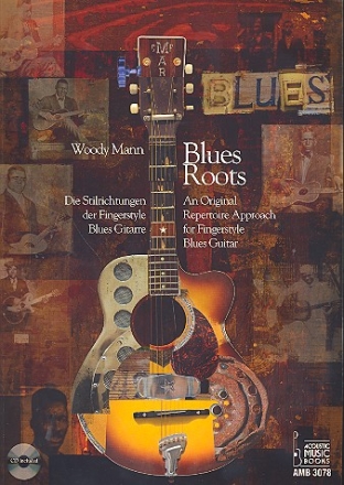Blues Roots (+CD): fr Gitarre/Tabulatur (dt/en)