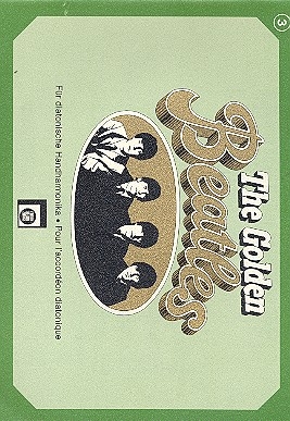 The golden Beatles Band 3 fr diatonische Handharmonika (mit Text)