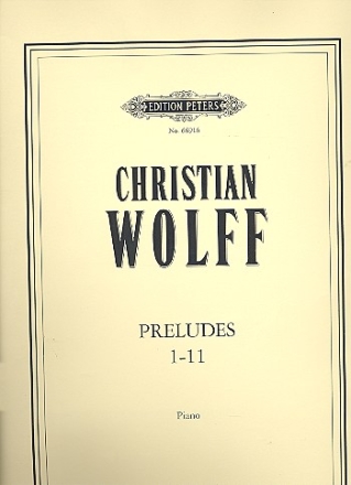 Preludes no.1-11 for piano