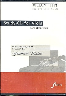 Concertino G-Dur fr Viola und Klavier Playalong-CD
