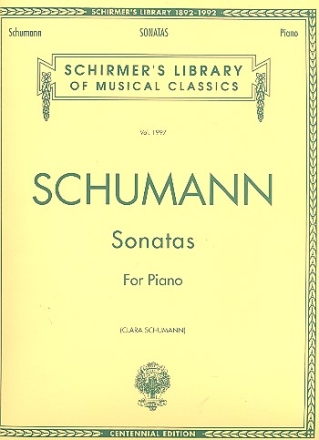 Sonatas for piano Schumann Sonatas for Piano