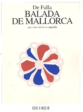 Balada de Mallorca fr gem Chor a cappella Partitur (kat)