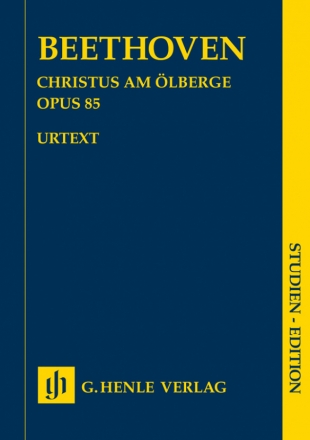 Christus am lberge op.85 fr Soli, gem Chor und Orchester Studienpartitur