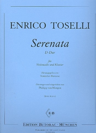 Serenata D-Dur fr Violoncello und Klavier