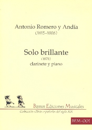 Solo Brillante para clarinete y piano