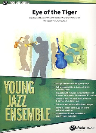 Eye of the Tiger: for jazz ensemble score and parts