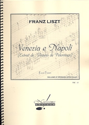 Venezia e Napoli vol.2  pour piano