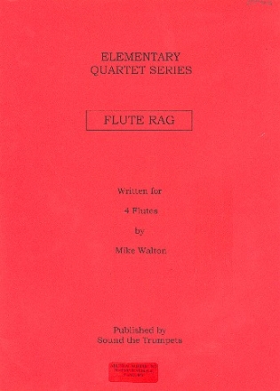 Flute Rag for 4 flutes for 4 flutes score and parts