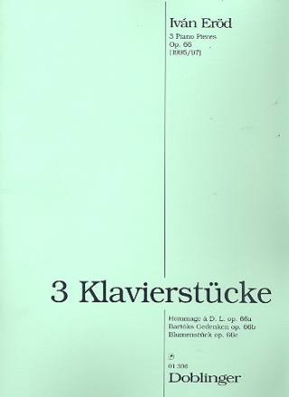 3 kleine Klavierstuecke op.66