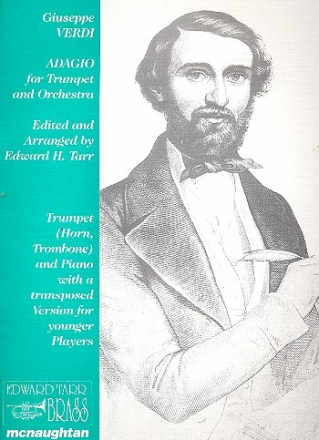 Adagio fr Trompete und Orchester fr Trompete (Horn, Posaune) und Klavier