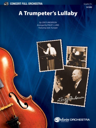 A Trumpeter's Lullaby for trumpet solo and orchestra score