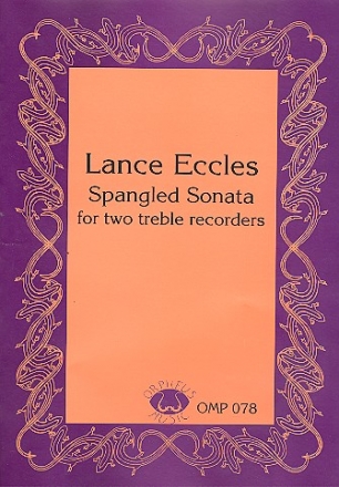 Spangled Sonata for 2 treble recorders score