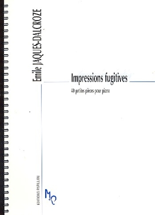 Impressions fugitives  pour piano