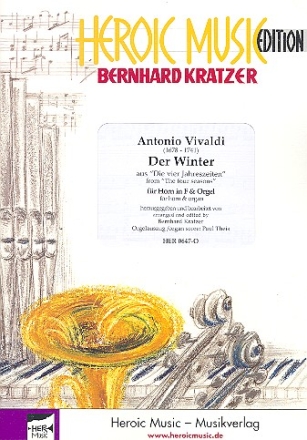 Der Winter (Ausgabe in D-Dur)  fr Horn in F und Orgel