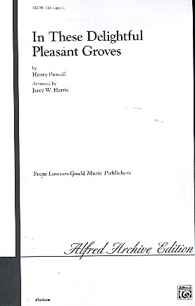 In these delightful pleasant Groves for female chorus a cappella score