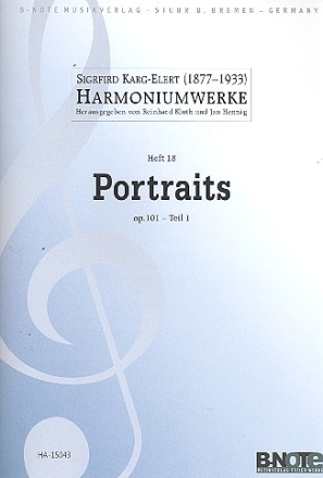 Portraits op.101 Band 1 fr Harmonium