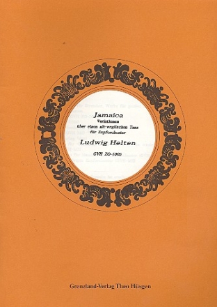 Jamaica fr Zupforchester Partitur