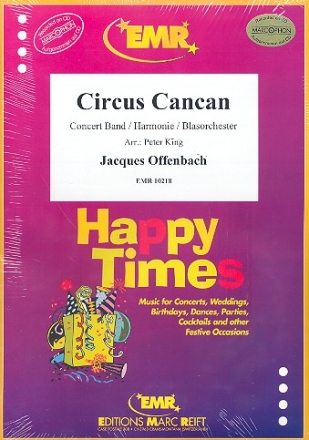Circus Cancan for concert band score and parts