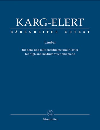 Lieder fr Gesang (hoch oder mittel) und Klavier