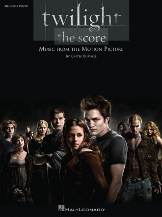 Twilight - The score: for big note piano