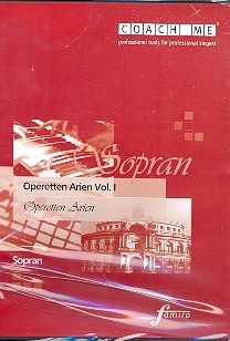 Operetten-Arien fr Sopran Band 1 Playalong-CD mit Orchesterbegleitung