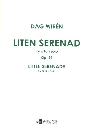Little Serenade op.39 for guitar