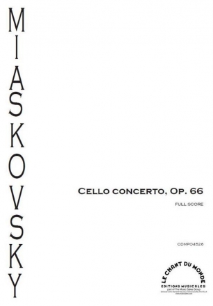 Concerto op.66 for violoncello and orchestra full score